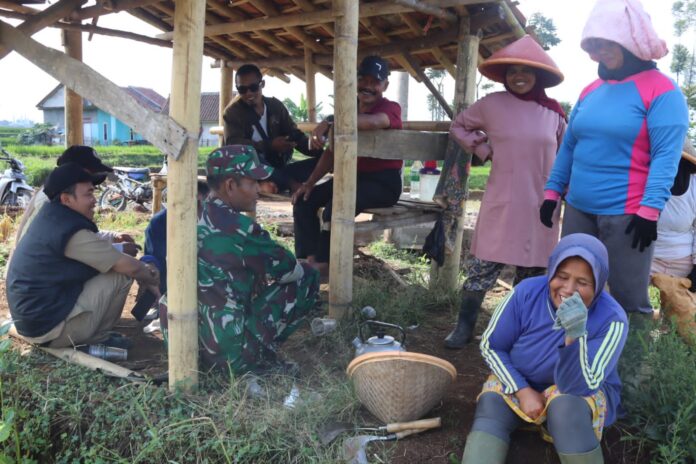 Kerjasama TNI dan Masyarakat Semakin Solid Pasca Berakhirnya TMMD di Kodim 0611/Garut