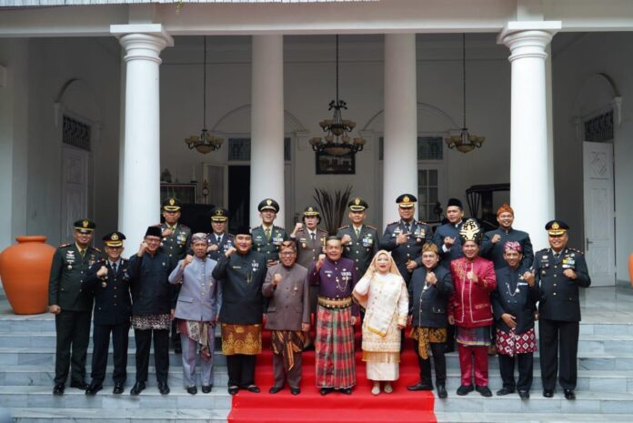 Kapolres Purwakarta Ikuti Upacara Bendera HUT Ke-79 Kemerdekaan RI Di Taman Pesanggrahan Pajajaran